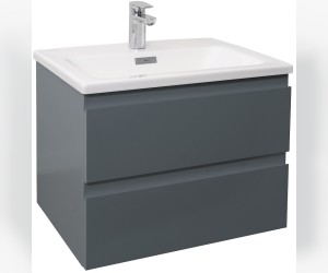 Тумба под раковину Jacob Delafon Madeleine, 60 см, серый матовый лак, EB2052-J54