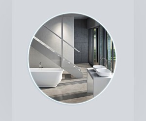 Зеркало Vincea VLM-2H650 D65 см c сенсорным выключателем и диммером, круглое