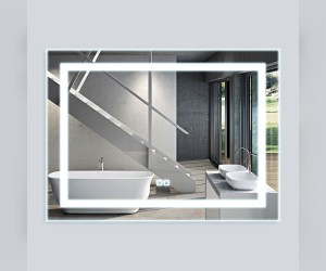 Зеркало Vincea VLM-2C120 120 x 80 см c сенсорным выключателем и диммером, прямоугольное