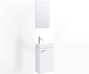 Мастер Бокс Леон комплект: тумба с умывальником Unam 220, зеркало