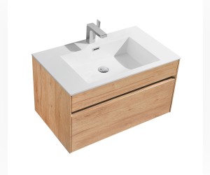 Тумба под раковину Vincea Chiara VMC-1C800YO 80 см, подвесная, бежевый