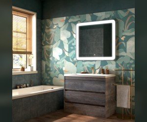 Тумба под раковину Art&Max Family-750-3C-PIA-PS, 75 x 47 x 84.5 см напольная, коричневый (Pino Siberia)