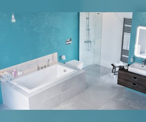 Ванна акриловая Excellent Wave Slim 180 х 80 см (WAEX.WAV18WHS)