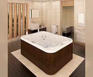 Ванна гидромассажная Радомир Мишель 1-30-0-0-0-051Б 205 х 155 х 82.5 см, белая