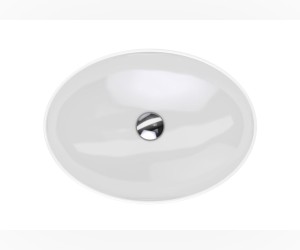 Раковина Geberit Variform 55 x 40 см, накладная, без перелива, 500.771.01.2