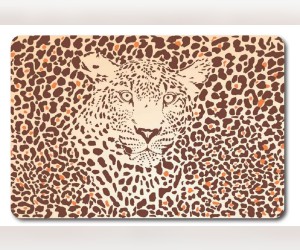 Коврик для ванной Veragio Carpet VR.CPT-7160.17, 60 х 40 см, рисунок Ghepardo