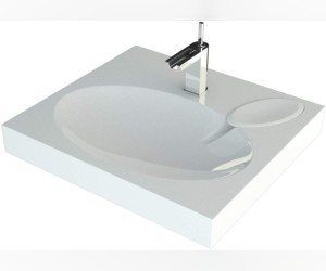 Раковина Andrea Comfort, 60 см, белая, 4680028070337