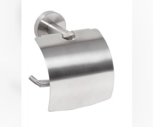 Держатель туалетной бумаги Bemeta Neo 104112015 13.5 x 9 x 15.5 см с крышкой, хром матовый