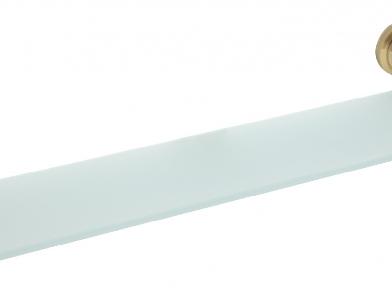 Полка стеклянная Bemeta Retro 144102247 60 x 12 x 8.7 см, бронза