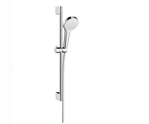 Душевой гарнитур Hansgrohe Croma Select S 1jet 26574400, штанга 90 см, белый/хром