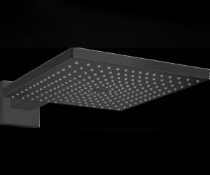 Верхний душ Hansgrohe Raindance 26238670, 300x300 мм, 1 режим струи, с держателем, черный матовый