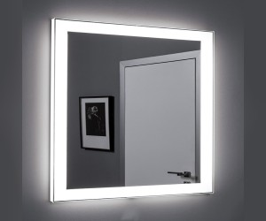 Зеркало Aquanet Алассио new 6085 60 см с Led подсветкой, сенсорный выключатель, 249343