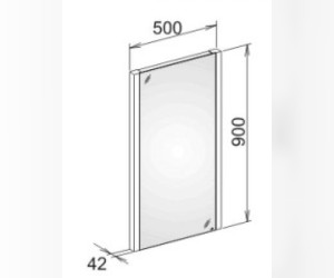 Зеркало Keuco Royal Reflex New 14296 001500 50x90x4.2 см со светодиодной подсветкой