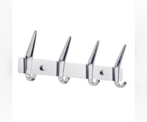 Планка с 4-мя крючками Veragio Gifortes VR.GFT-9074.CR, хром