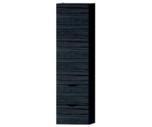 Шкаф-пенал Vitra Aqua 40 см подвесной, левый, цвет черный текстурный, 53135